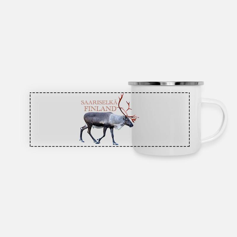 Saariselka - Panoramic Camper Mug - white