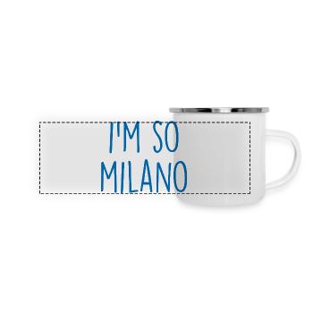 Milano Milan - Panoramic Camper Mug - white - Front