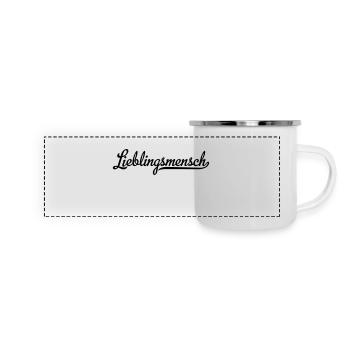 Favourite person - Panoramic Camper Mug - white - Front