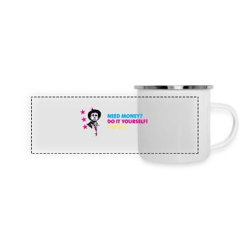 Farinet DIY Horizontal - Panoramic Camper Mug - white - Front