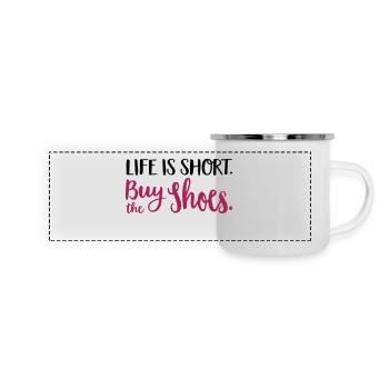 shoes - Panoramic Camper Mug - white - Front