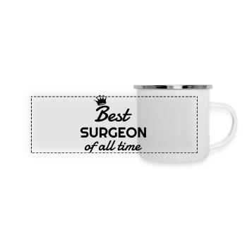 Doctor Arzt Surgeon Chirurg Surgery Chirurgie - Panoramic Camper Mug - white - Front