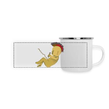 Punk - Panoramic Camper Mug - white - Front