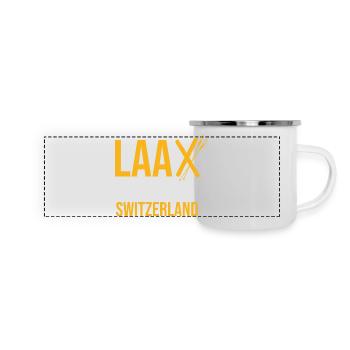 Laax Dream Resort Graubünden Laax - Panoramic Camper Mug - white - Front