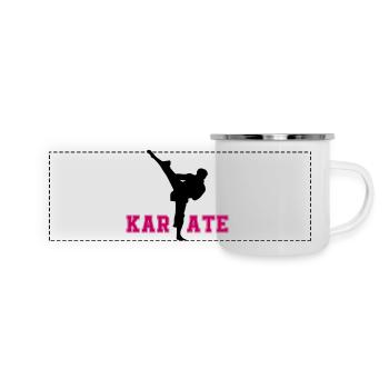 karate - Panoramic Camper Mug - white - Front