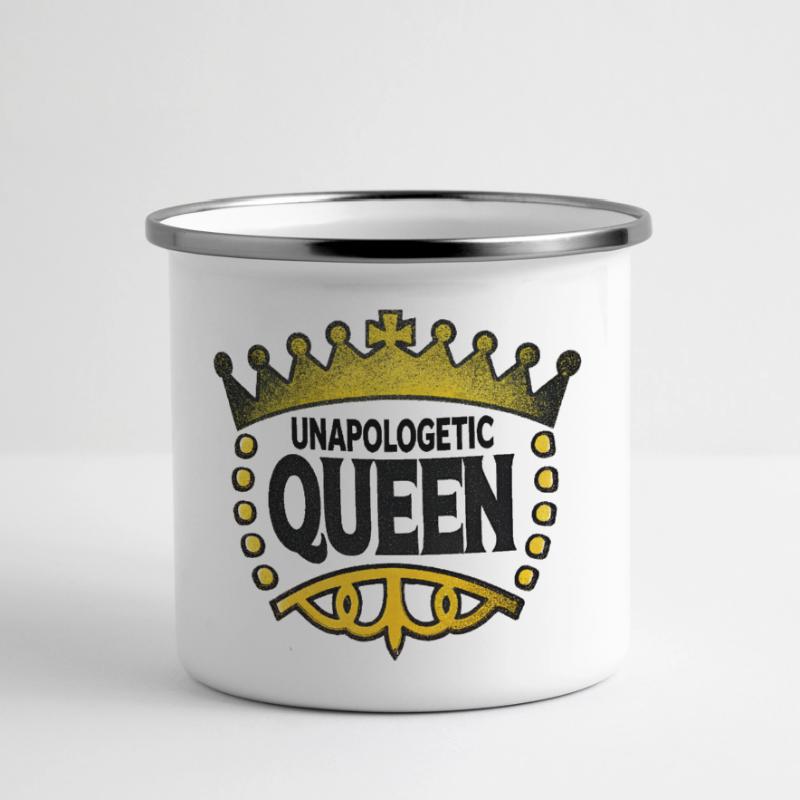 Unapologetic Queen Panoramic Camper Mug