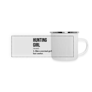 Hunting - Panoramic Camper Mug - white - Front