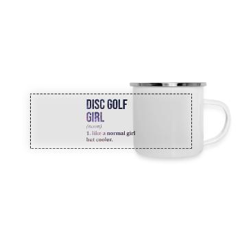 Disc Golf - Panoramic Camper Mug - white - Front