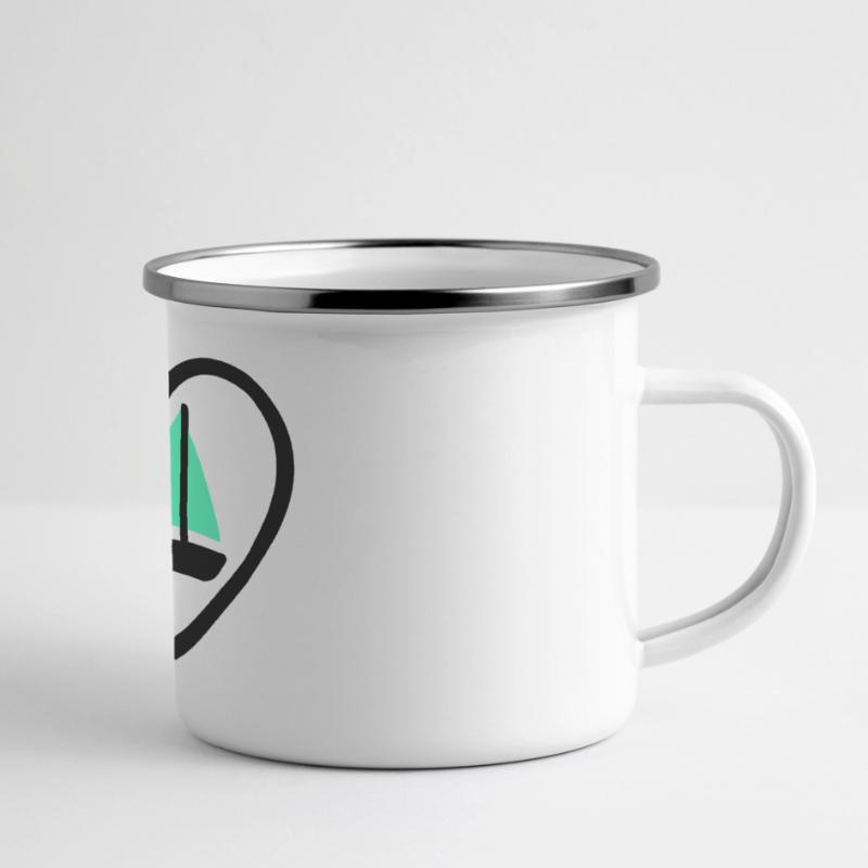 Cuore Vela – Passione Navigazione Panoramic Camper Mug