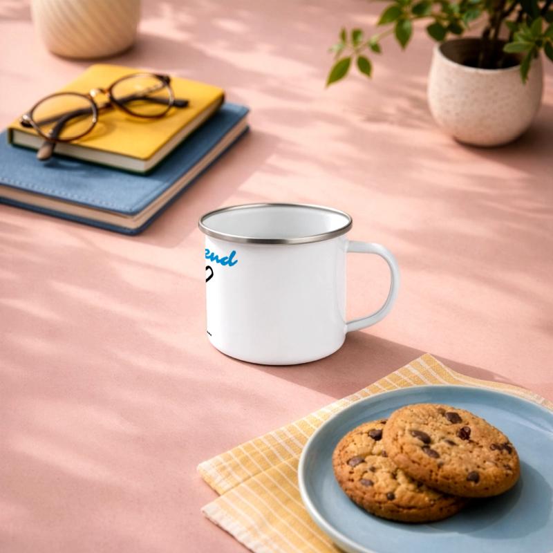 Mug panoramique émaillé