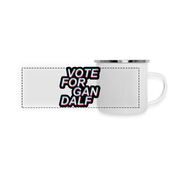 Election, Vote For, America - Panoramic Camper Mug - white - Front