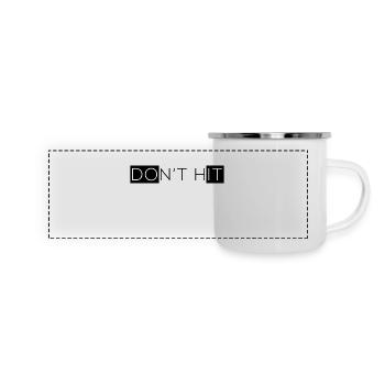Dont hit - Panoramic Camper Mug - white - Front