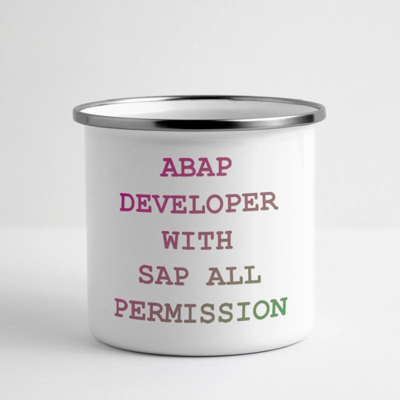 ABAP SAP Developer! gift idea Panoramic Camper Mug