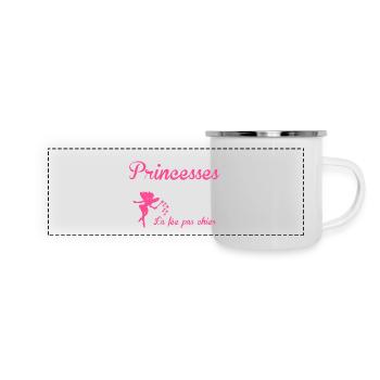 la fée pas chier - Panoramic Camper Mug - white - Front