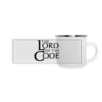 The Lord of the Code - Panoramic Camper Mug - white - Front