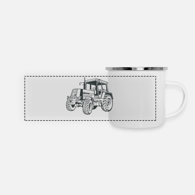 DDR Tractor ZT 300 Series - Panoramic Camper Mug - white