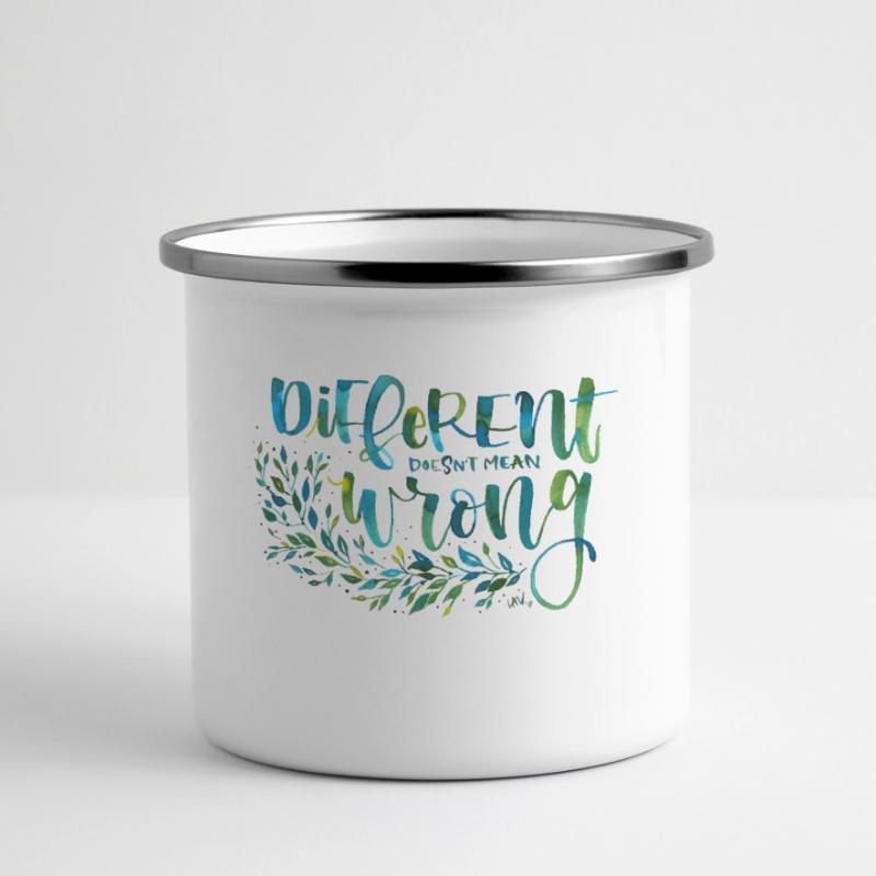 Different, not wrong Panoramic Camper Mug