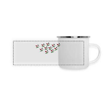 palestina - Panoramic Camper Mug - white - Front