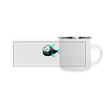 Fish - Panoramic Camper Mug - white - Front