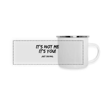 Just making a point - Panoramic Camper Mug - white - Front