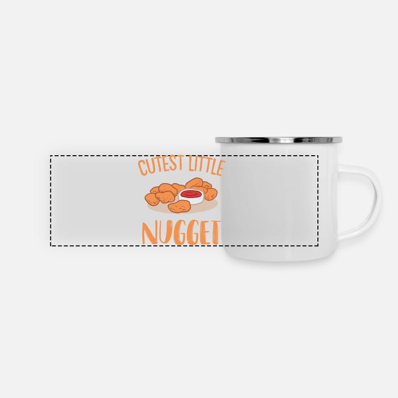 Nugget - Panoramic Camper Mug - white