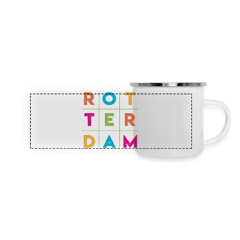 Rotterdam - Netherlands - Holland - Randstad - Panoramic Camper Mug - white - Front