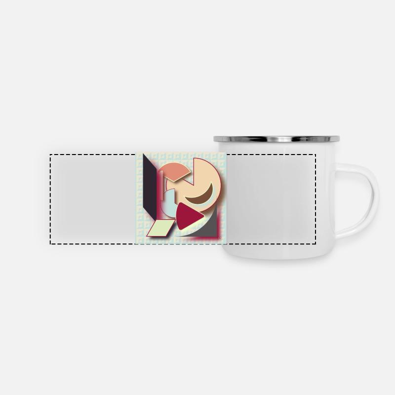 Graphic art 🎨 - Panoramic Camper Mug - white