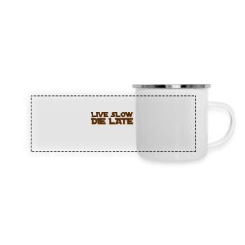 no stress - Panoramic Camper Mug - white - Front