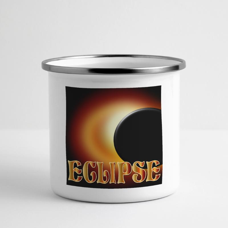 SOLAR ECLIPSE ECLIPSE ASTRONOMY Panoramic Camper Mug