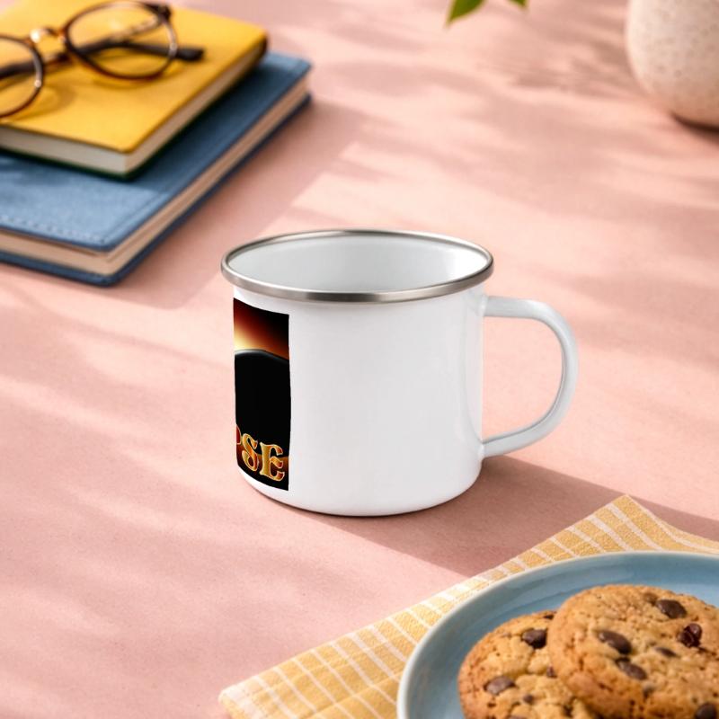 SOLAR ECLIPSE ECLIPSE ASTRONOMY Panoramic Camper Mug
