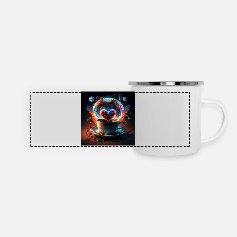 Elixir of love - Panoramic Camper Mug - white