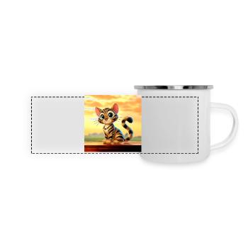Savannah 2 - Panoramic Camper Mug - white - Front