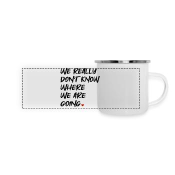 QUOTE MINDFULNESS PATH - Panoramic Camper Mug - white - Front