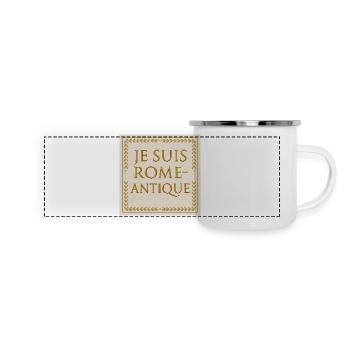 I Am Ancient Rome - Panoramic Camper Mug - white - Front