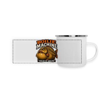 Boilie Machine Carp Fishing - Panoramic Camper Mug - white - Front