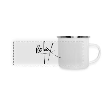 Relax - Panoramic Camper Mug - white - Front