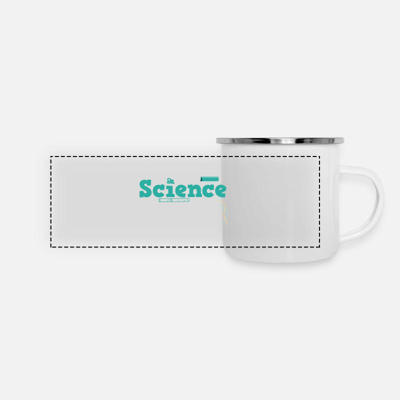 Science - Science - Gift - Panoramic Camper Mug - white