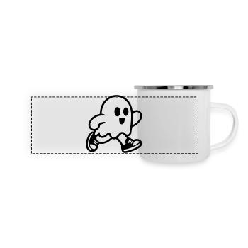 ghost - Panoramic Camper Mug - white - Front