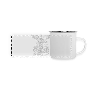 Angel Warden of the Sea - Panoramic Camper Mug - white - Front