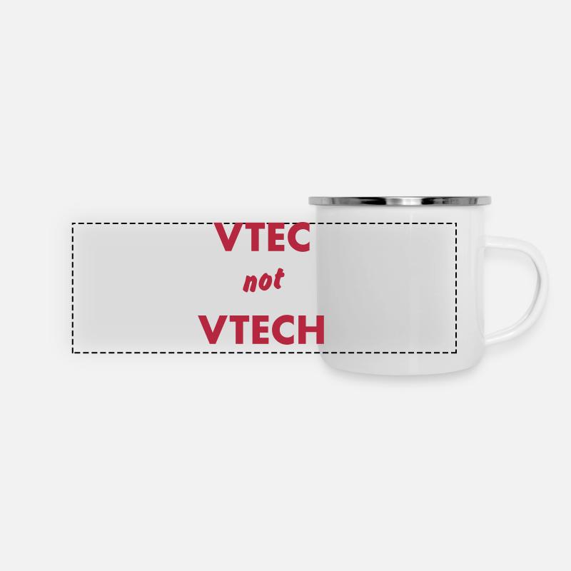 JDM VTEC not VTECH | T-shirts JDM - Mug panoramique émaillé - blanc