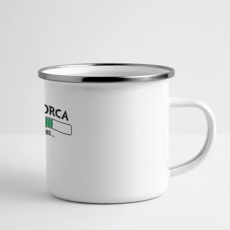Mallorca loading loading bar Panoramic Camper Mug
