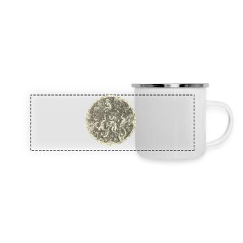 The cursed go to hell - Panoramic Camper Mug - white - Front