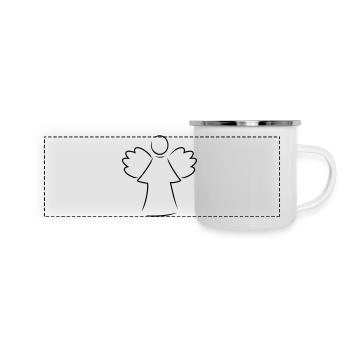 Angel - Panoramic Camper Mug - white - Front