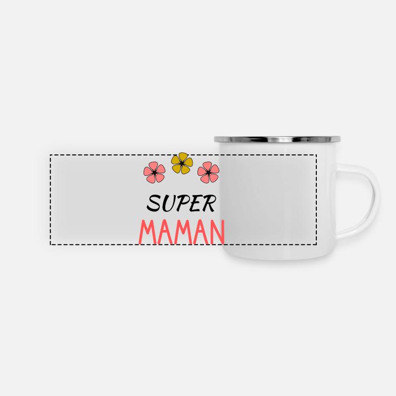 MOM. MOTHER'S DAY - Panoramic Camper Mug - white