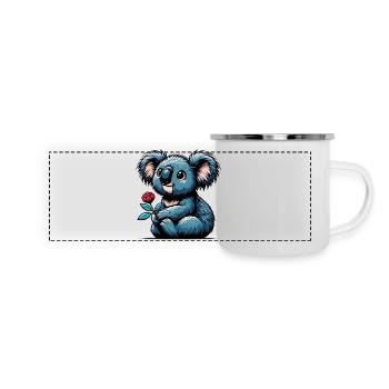 Koala - Panoramic Camper Mug - white - Front