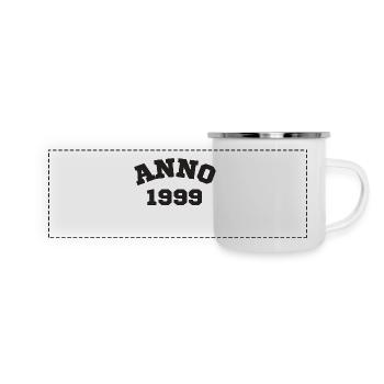 Anno 1999 Birthday Year of birth - Panoramic Camper Mug - white - Front