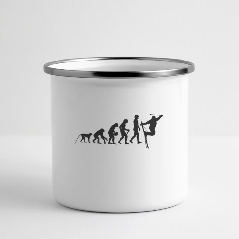 Ski Evolution Panoramic Camper Mug