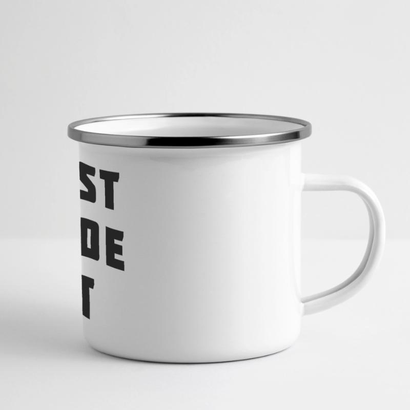 Il suffit de le coder Mug panoramique émaillé