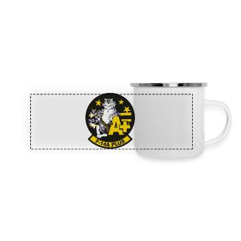 Tomcat F-14A+ - Panoramic Camper Mug - white - Front