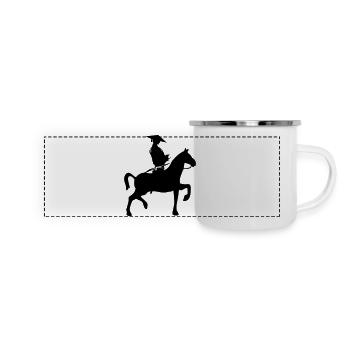 Samurai Rider - Panoramic Camper Mug - white - Front
